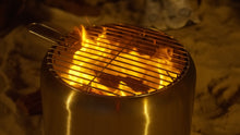 Load image into Gallery viewer, The Ecoflame Smokeless fire pit in use
