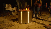 Load image into Gallery viewer, Cooking on the Ecoflame Smokeless fire pit
