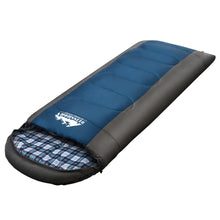 Load image into Gallery viewer, Weisshorn Sleeping Bag Bags Single Camping Hiking -20°C to 10°C Tent Winter Thermal Navy
