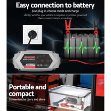 Load image into Gallery viewer, Smart Battery Charger 15A 12V 24V Automatic SLA AGM Car Truck Boat Motorcycle Caravan
